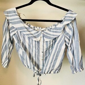 Off the shoulder blouse
